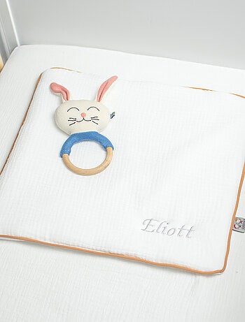 Cuscino per neonato piatto e reversibile in cotone | sevira kids | sevira kids