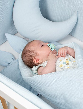 Cuscino per neonato piatto e reversibile in cotone | sevira kids | sevira kids