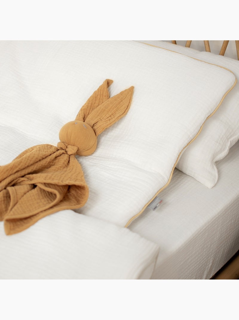 Cuscino per neonato piatto e reversibile in cotone | sevira kids | sevira kids Ecru - Kiabi