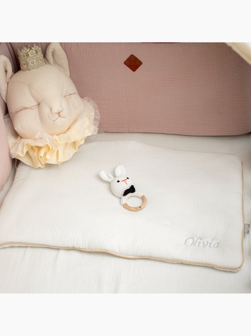 Cuscino per neonato piatto e reversibile in cotone | sevira kids | sevira kids - Kiabi Cuscino per neonato piatto e reversibile in cotone | sevira kids | sevira kids - Kiabi
