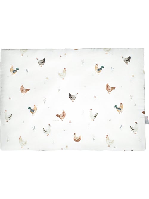 Cuscino per neonato piatto e reversibile in cotone | sevira kids | sevira kids - Kiabi