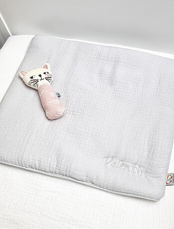 Cuscino per neonato piatto e reversibile in cotone | sevira kids | sevira kids