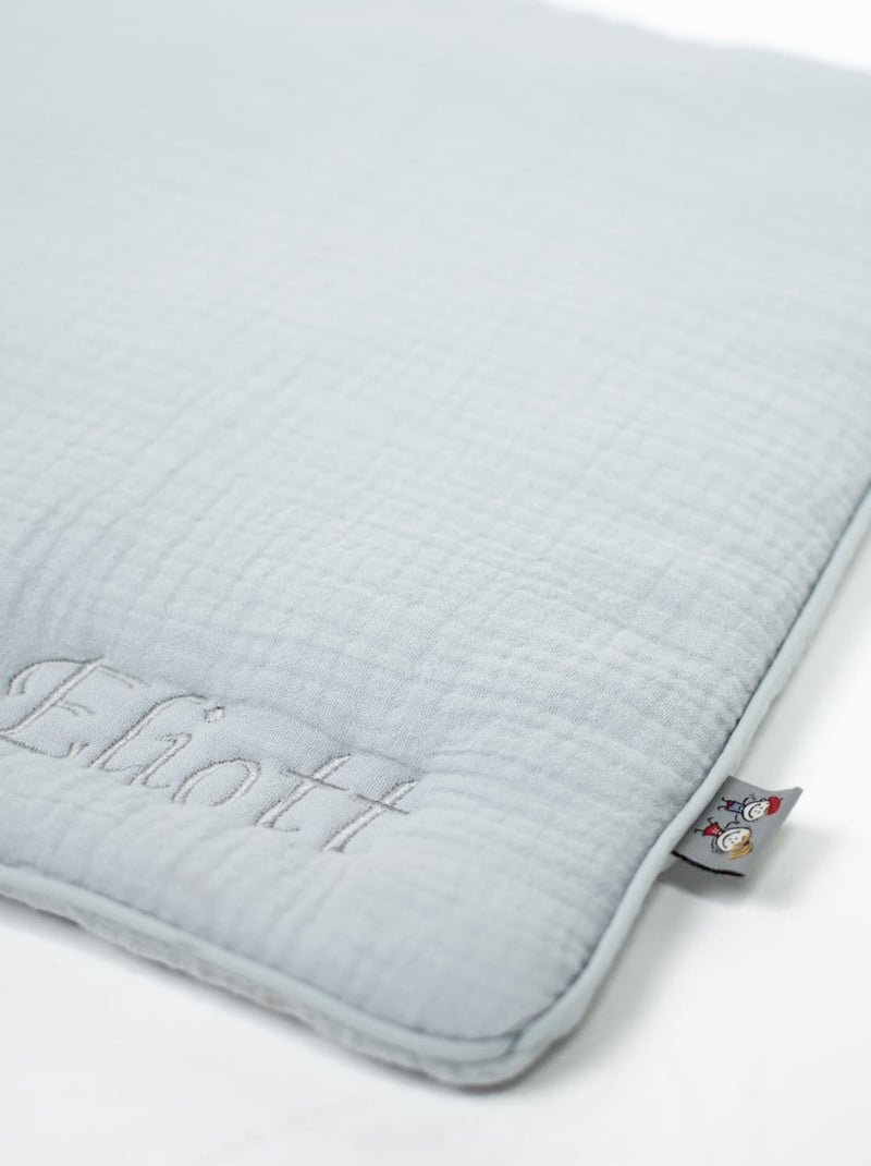 Cuscino per neonato piatto e reversibile in cotone | sevira kids | sevira kids Grigio - Kiabi