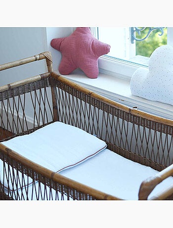 Cuscino per neonato piatto e reversibile in cotone | sevira kids | sevira kids