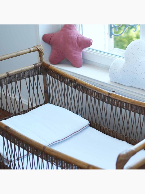 Cuscino per neonato piatto e reversibile in cotone | sevira kids | sevira kids - Kiabi Cuscino per neonato piatto e reversibile in cotone | sevira kids | sevira kids - Kiabi