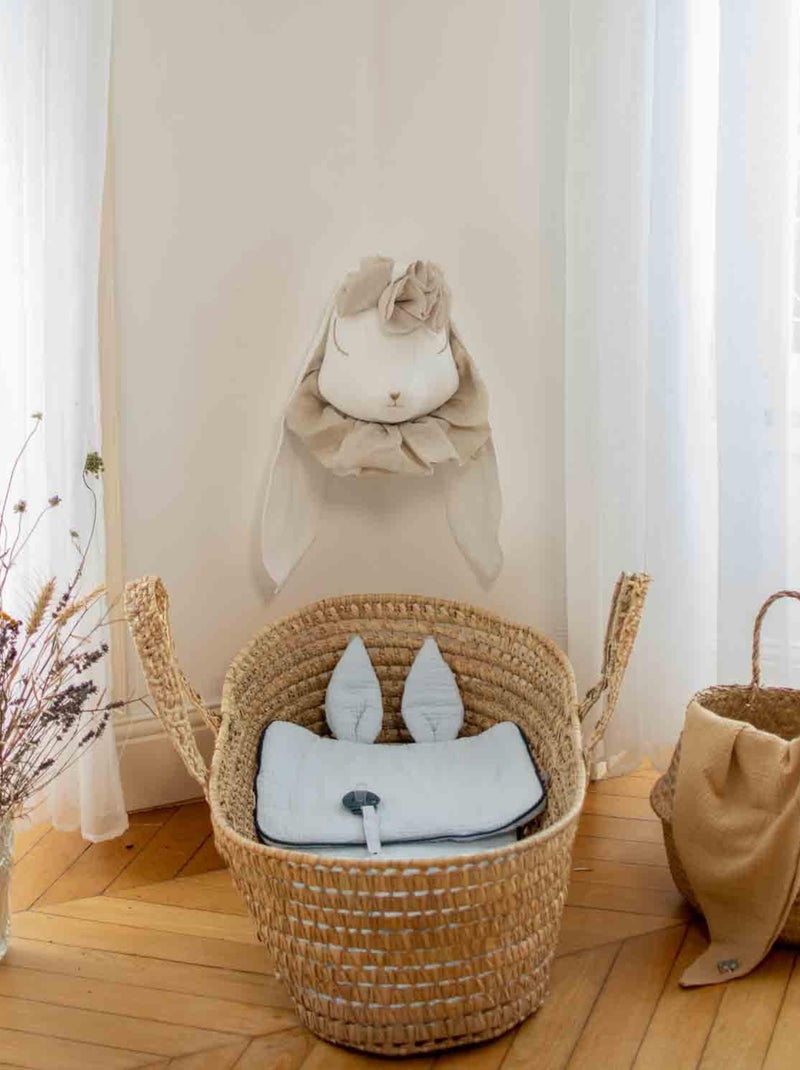 Cuscino per neonato piatto e reversibile in cotone | sevira kids | sevira kids Marrone - Kiabi