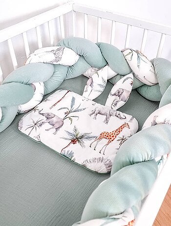 Cuscino per neonato piatto e reversibile in cotone | sevira kids | sevira kids