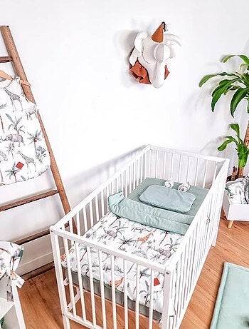 Cuscino per neonato piatto e reversibile in cotone | sevira kids | sevira kids