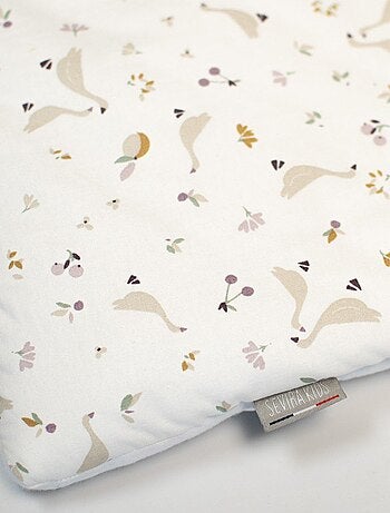 Cuscino per neonato piatto e reversibile in cotone | sevira kids | sevira kids