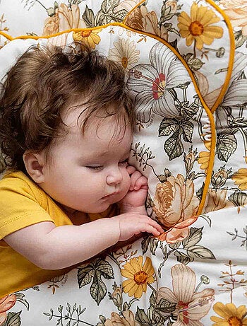 Cuscino per neonato piatto e reversibile in cotone | sevira kids | sevira kids