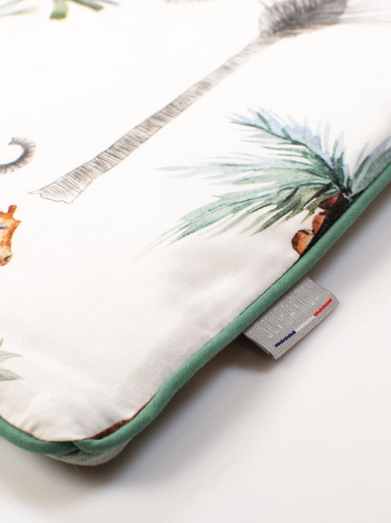 Cuscino per neonato piatto e reversibile in cotone | sevira kids | sevira kids Verde acqua - Kiabi