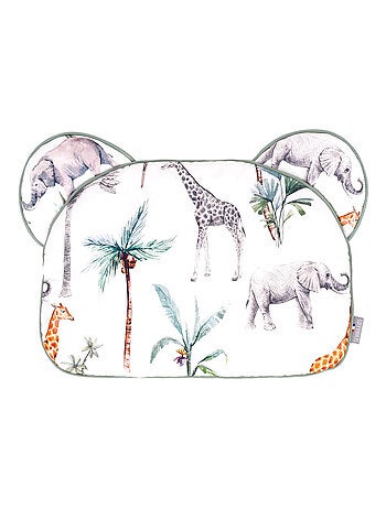 Cuscino per neonato piatto e reversibile in cotone | sevira kids | sevira kids