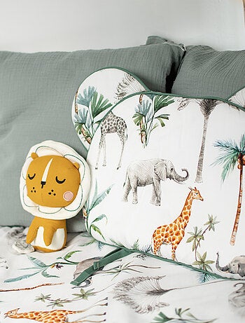 Cuscino per neonato piatto e reversibile in cotone | sevira kids | sevira kids