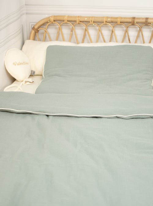 Cuscino per neonato piatto e reversibile in cotone | SEVIRA KIDS - Kiabi