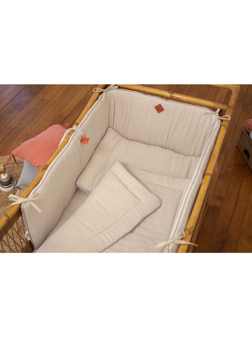 Cuscino per neonato piatto e reversibile in cotone | SEVIRA KIDS - Kiabi