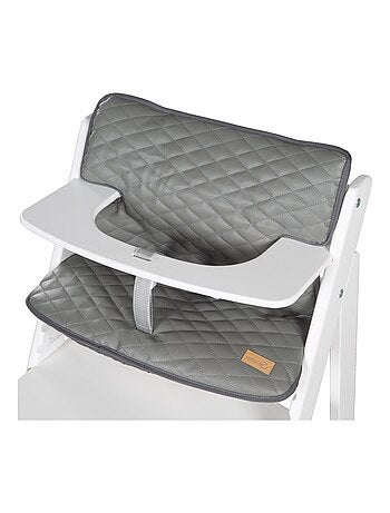 Cuscino per seggiolone evolutivo imbottito in 2 pezzi – in pelle PU – "Roba Luxe