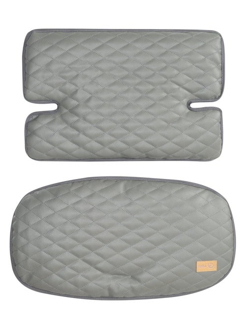 Cuscino per seggiolone evolutivo imbottito in 2 pezzi – in pelle PU – "Roba Luxe" - Kiabi