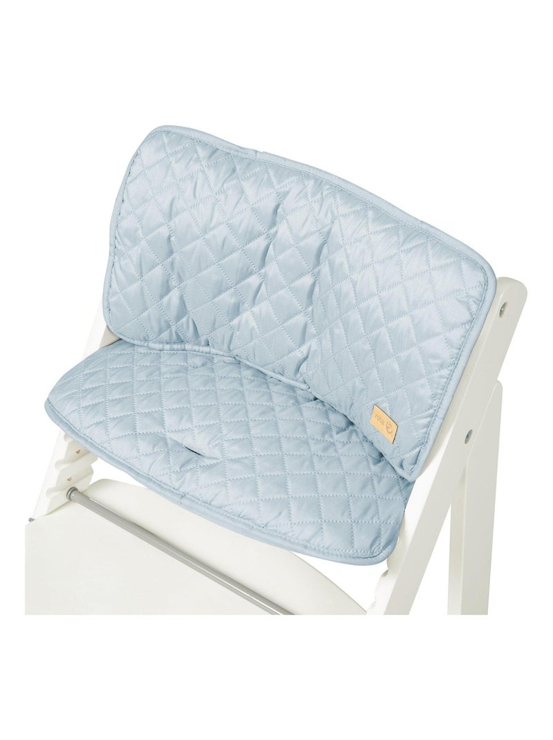 Cuscino per seggiolone evolutivo impermeabile in 2 pezzi – "Roba Style" Blu chiaro - Kiabi