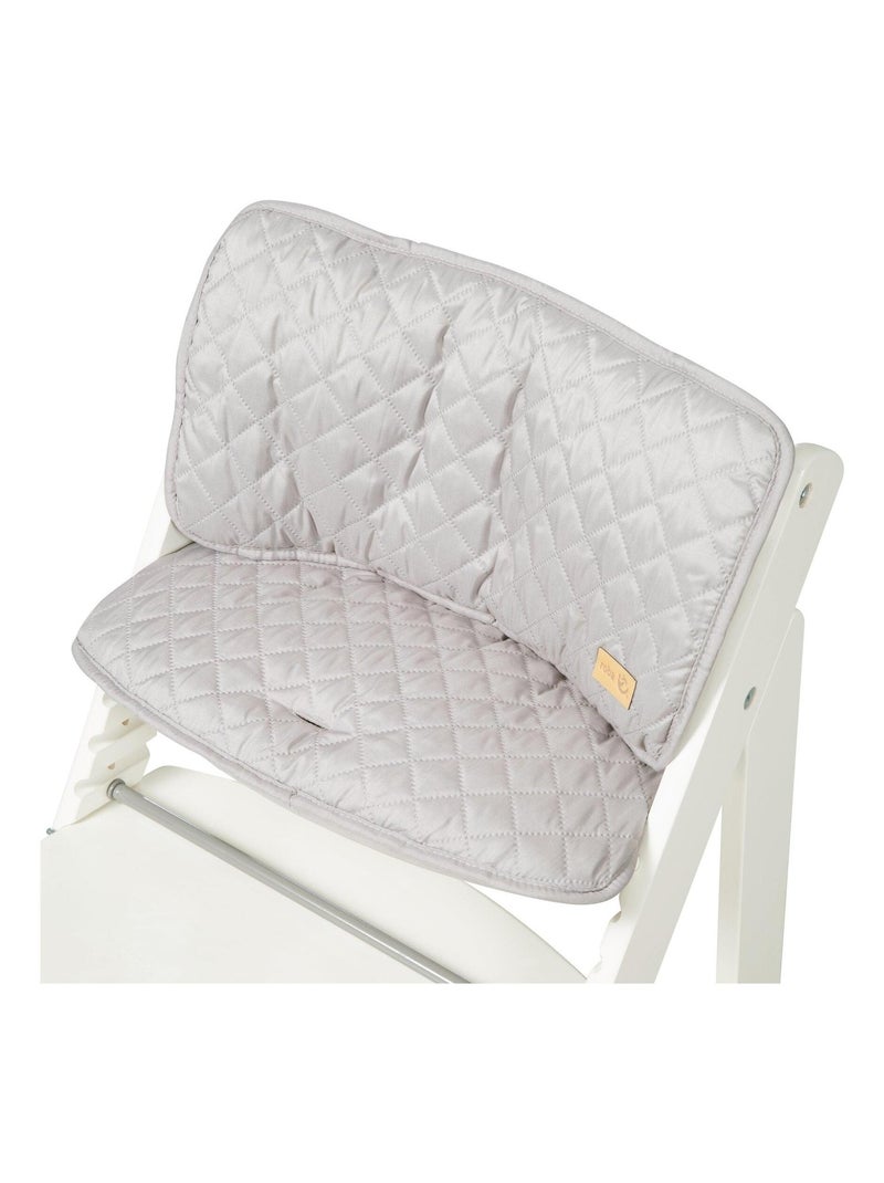 Cuscino per seggiolone evolutivo impermeabile in 2 pezzi – "Roba Style" Grigio argentato - Kiabi