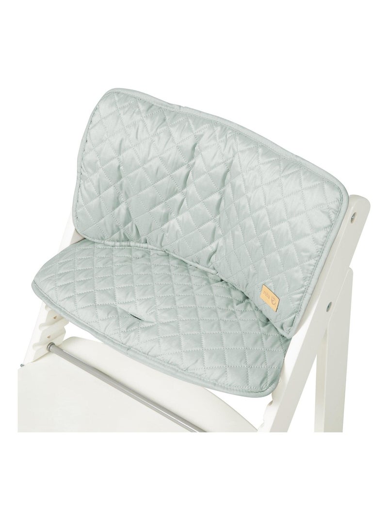 Cuscino per seggiolone evolutivo impermeabile in 2 pezzi – "Roba Style" Verde acqua - Kiabi