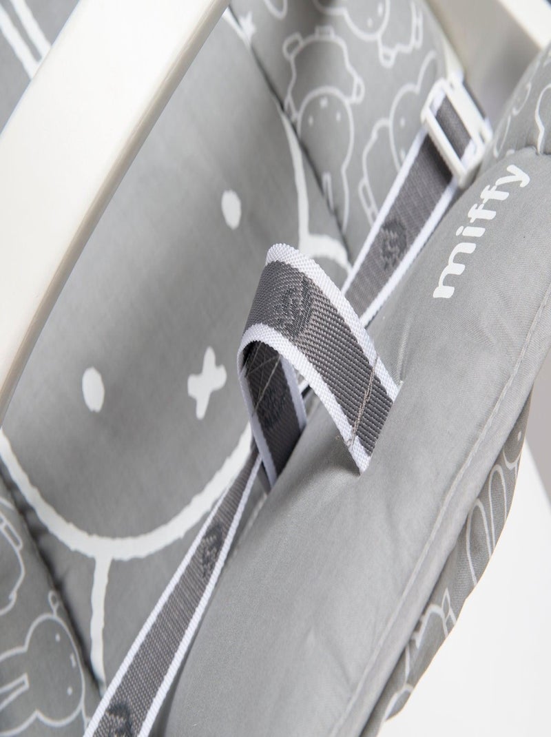 Cuscino per seggiolone evolutivo lavabile in 2 pezzi – motivo coniglio – "Roba Miffy®" Grigio bianco - Kiabi