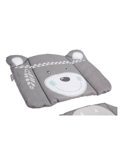 Cuscino per seggiolone evolutivo lavabile in 2 pezzi – orso indiano – "Roba Indibear" - Kiabi
