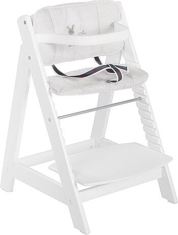 Cuscino per seggiolone evolutivo lavabile in 2 pezzi – "Roba Fox & Bunny