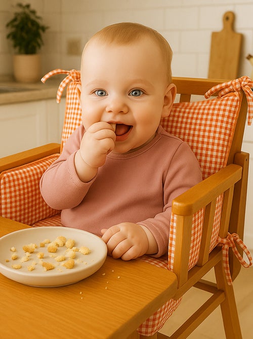 Cuscino per seggiolone in cotone biologico - Kiabi