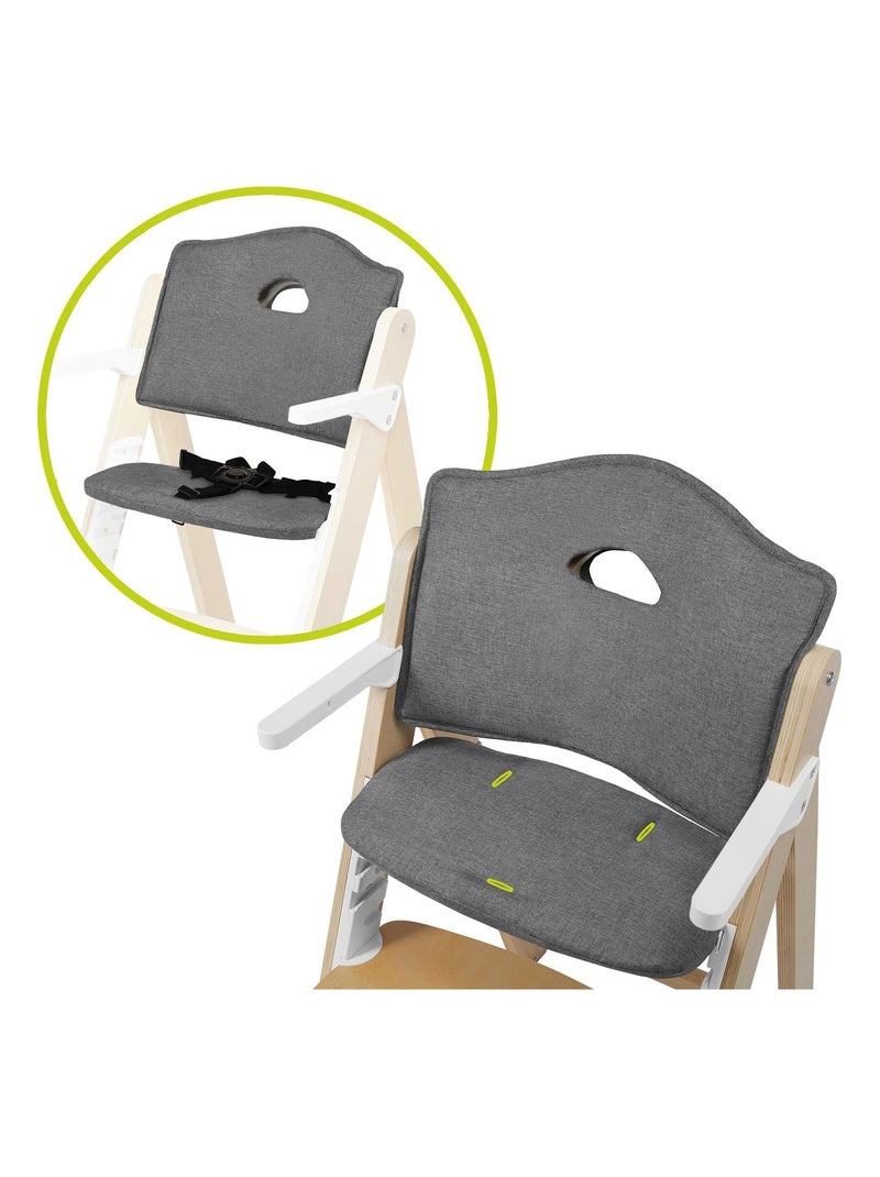 Cuscino per seggiolone Lionelo Floris Cushion, materiale super morbido, delicato al tatto Grigio - Kiabi