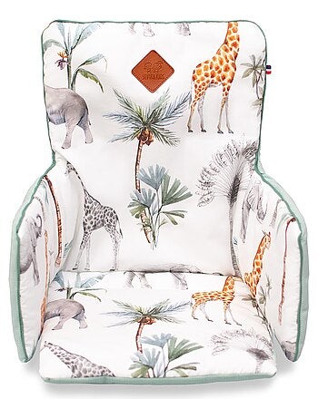 Cuscino per seggiolone per bambini, safari | sevira kids | sevira kids