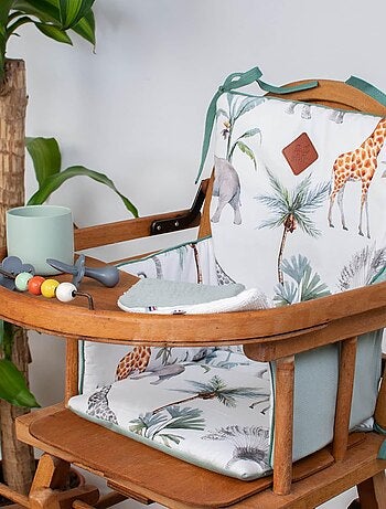 Cuscino per seggiolone per bambini, safari | sevira kids | sevira kids