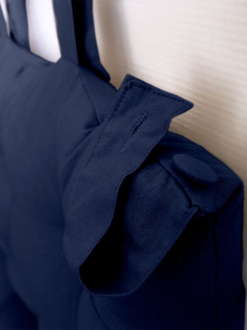 Cuscino per testiera in cotone con linguette a bottone - Kiabi