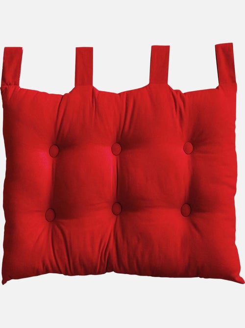Cuscino per testiera in cotone con linguette a bottone - Kiabi