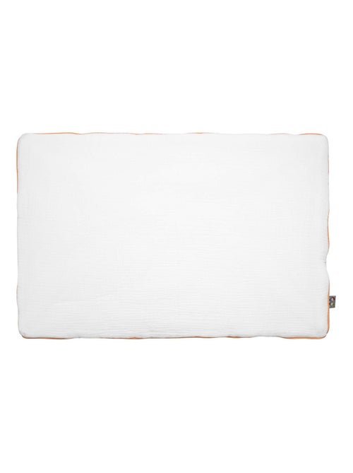 Cuscino piatto reversibile in garza di cotone, fiordaliso | SEVIRA KIDS - Kiabi