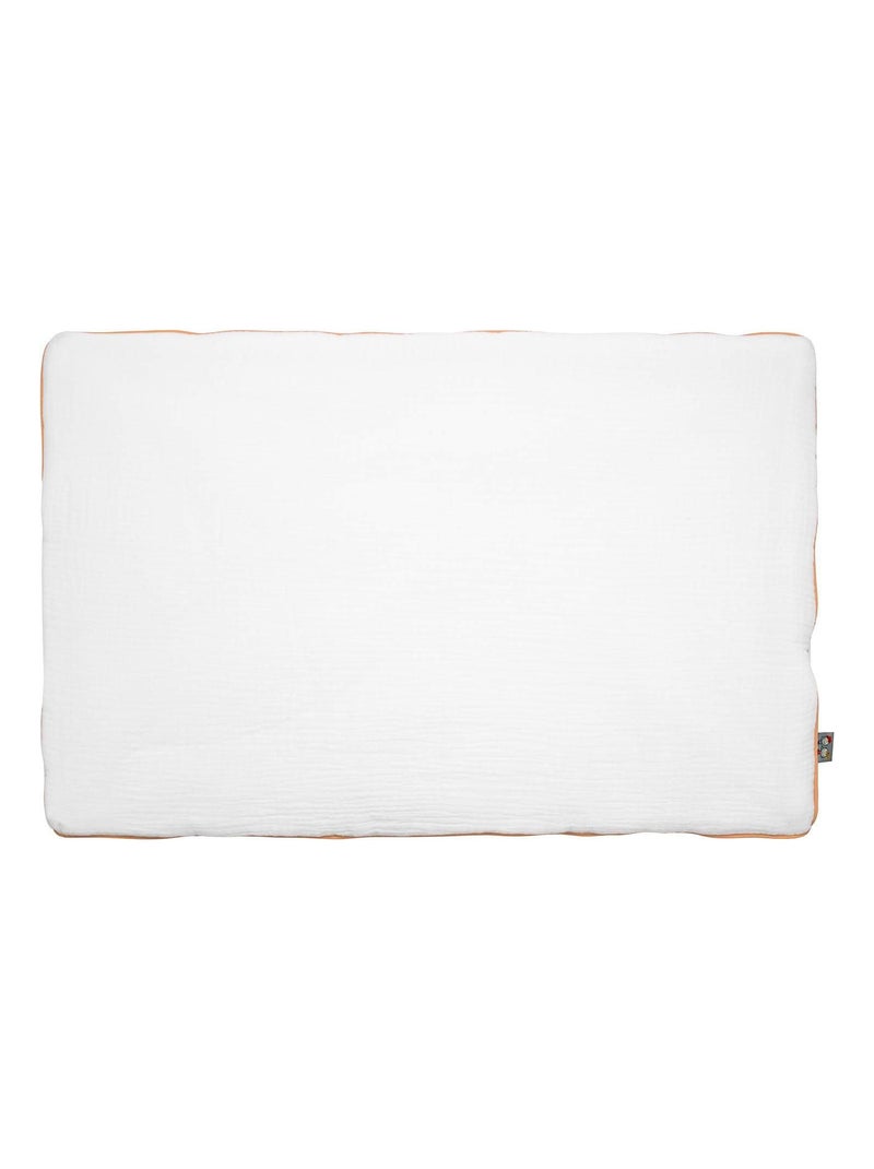 Cuscino piatto reversibile in garza di cotone, melody | SEVIRA KIDS Bianco - Kiabi