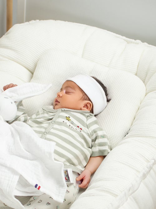 Cuscino poggiatesta ergonomico in cotone a nido d'ape | SEVIRA KIDS - Kiabi Cuscino poggiatesta ergonomico in cotone a nido d'ape | SEVIRA KIDS - Kiabi