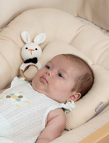 Cuscino poggiatesta ergonomico in cotone a nido d'ape | sevira kids | sevira kids