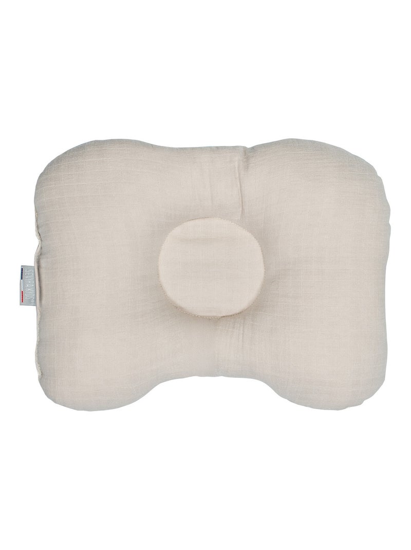 Cuscino poggiatesta ergonomico in cotone a nido d'ape | sevira kids | sevira kids Beige - Kiabi