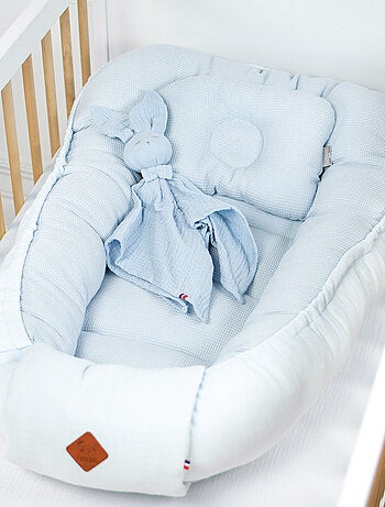 Cuscino poggiatesta ergonomico in cotone a nido d'ape | sevira kids | sevira kids