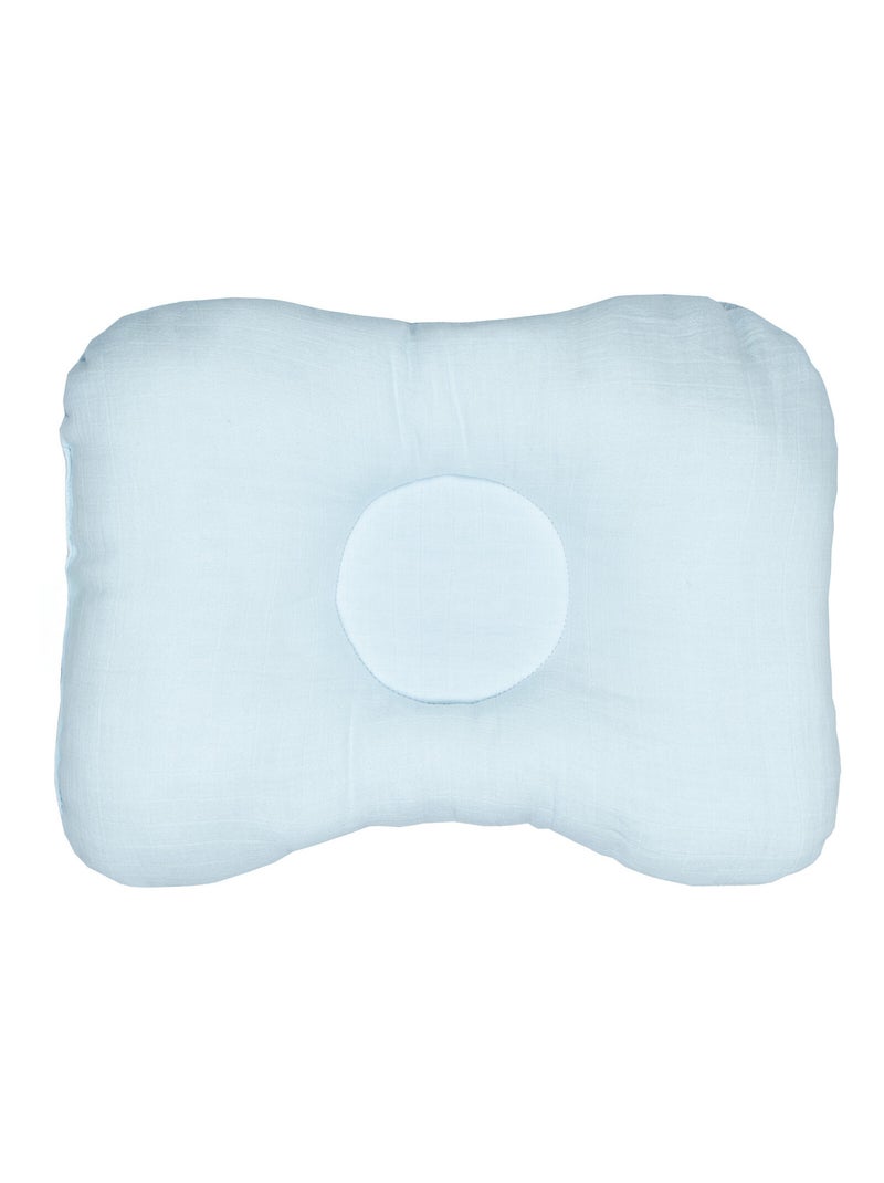 Cuscino poggiatesta ergonomico in cotone a nido d'ape | sevira kids | sevira kids Blu - Kiabi