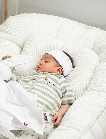 Cuscino poggiatesta ergonomico in cotone a nido d'ape | sevira kids | sevira kids