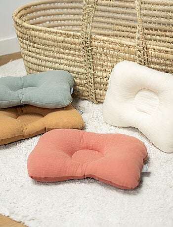 Cuscino poggiatesta ergonomico in garza di cotone, jeanne | sevira kids | sevira kids