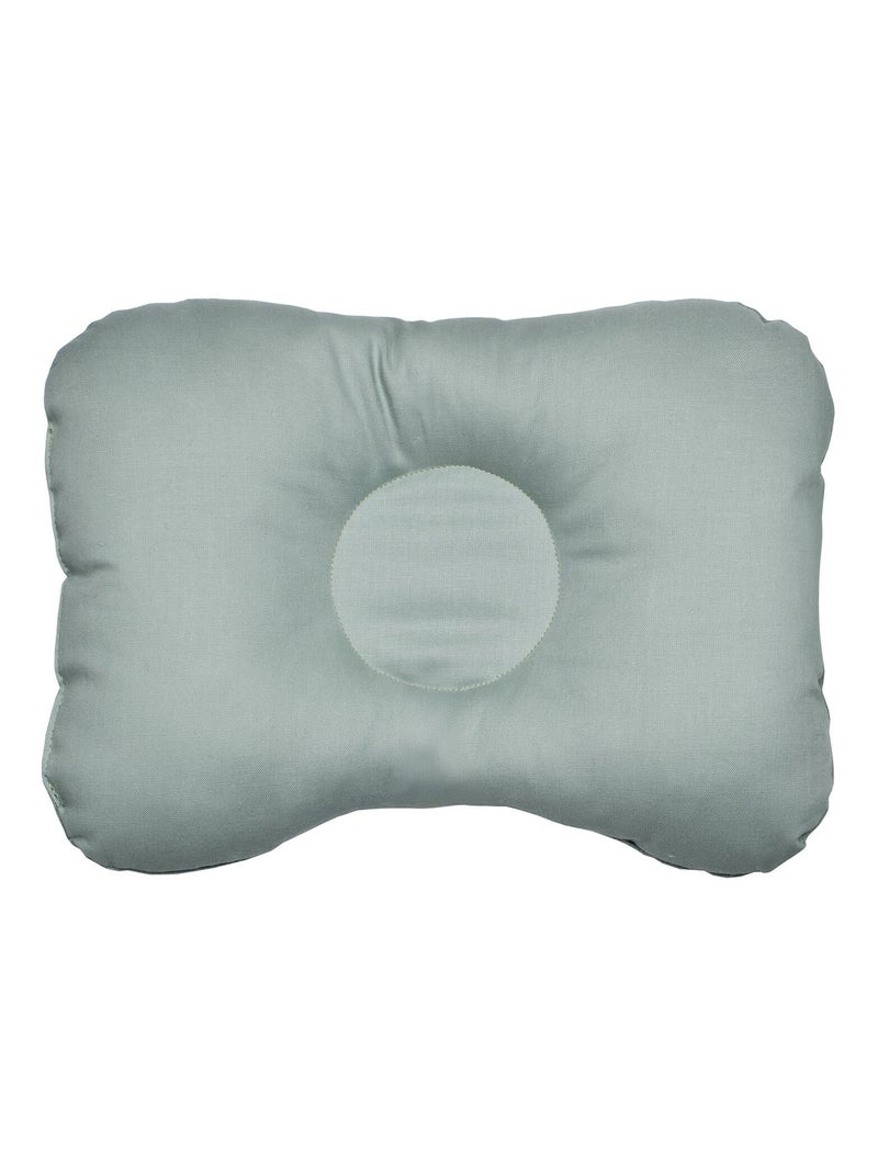 Cuscino poggiatesta ergonomico in garza di cotone, jeanne | sevira kids | sevira kids Verde acqua - Kiabi