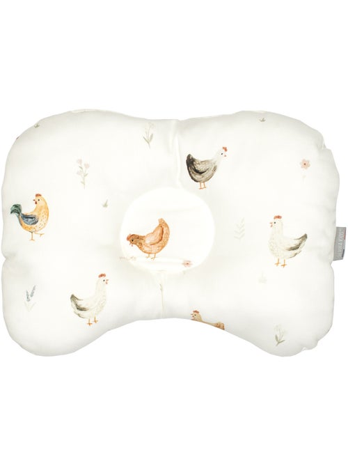 Cuscino poggiatesta ergonomico in raso di cotone, gallina | sevira kids | sevira kids - Kiabi