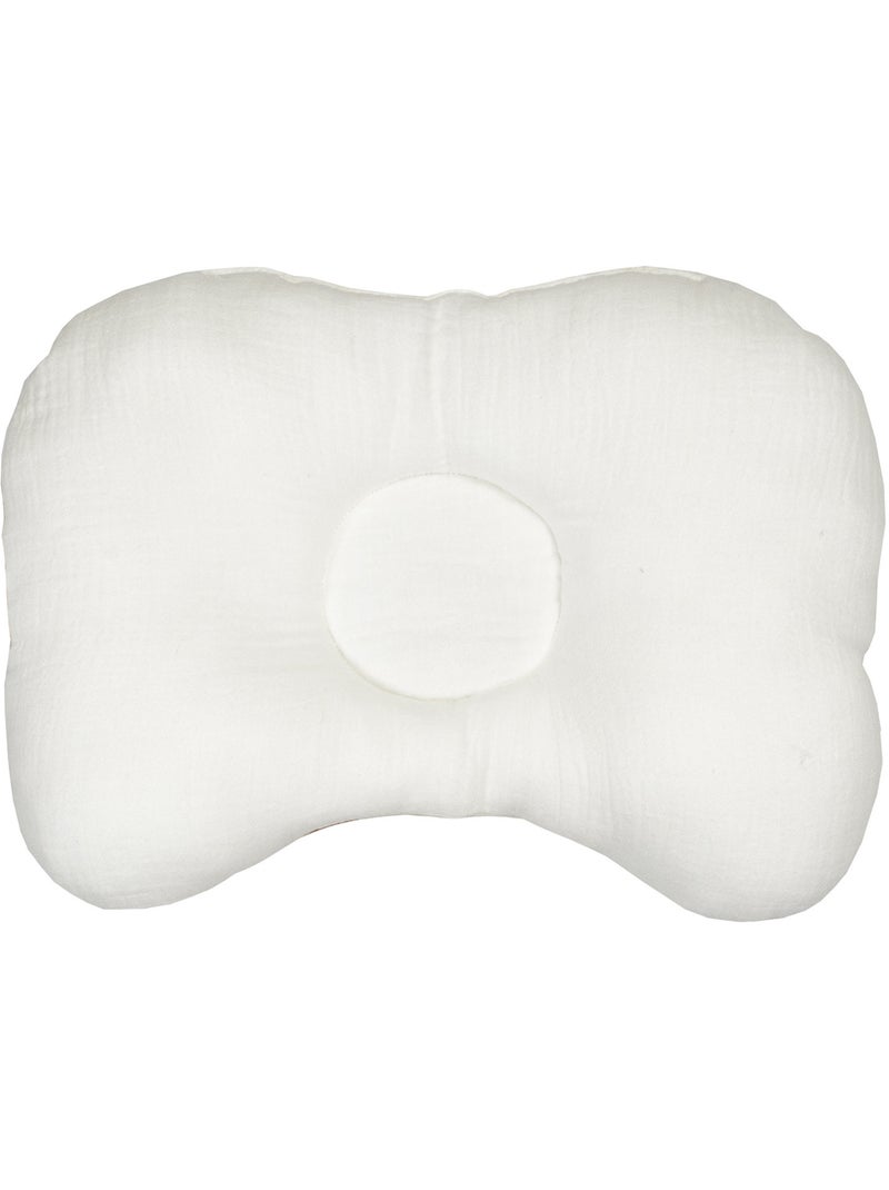 Cuscino poggiatesta ergonomico in raso di cotone, gallina | sevira kids | sevira kids Ecru - Kiabi