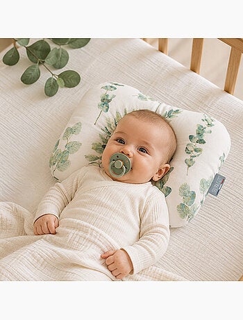 Cuscino poggiatesta per neonato in garza di cotone | SEVIRA KIDS