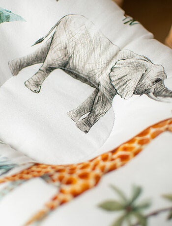 Cuscino poggiatesta per neonato in mussola di cotone | SEVIRA KIDS