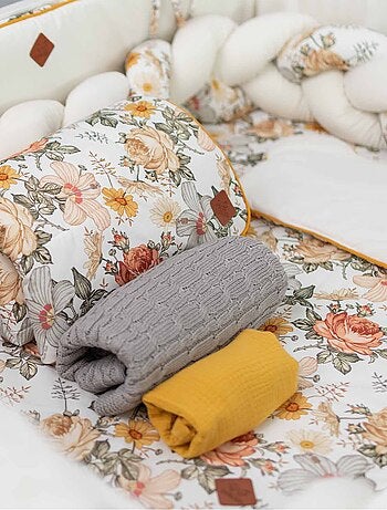 Cuscino poggiatesta per neonato in mussola di cotone | SEVIRA KIDS