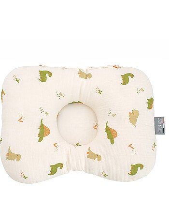 Cuscino poggiatesta per neonato in mussola di cotone | SEVIRA KIDS
