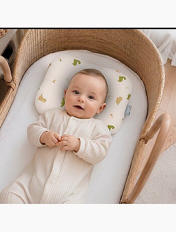 Cuscino poggiatesta per neonato in mussola di cotone | SEVIRA KIDS